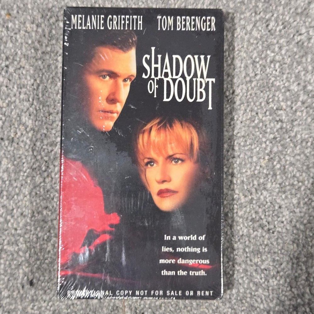Shadow of Doubt VHS Melanie Griffith Tom Berenger 1998 Sealed Promo